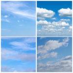 Examples of sky images in Morning skies download bundle